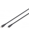 digitus Kabel zasilający silikonowy USB-C - Lightning, USB 2.0 60W, certyfikat MFI, 0,5m Czarny - nr 11