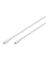 digitus Kabel zasilający silikonowy USB-C - Lightning, USB 2.0 60W, certyfikat MFI, 0,5m Biały - nr 5