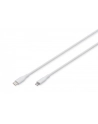 digitus Kabel zasilający silikonowy USB-C - Lightning, USB 2.0 60W, certyfikat MFI, 0,5m Biały - nr 6