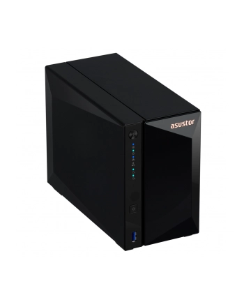 Serwer plików Asustor DRIVESTOR 2 PRO AS3302T v2 2-bay, Realtek RTD1619B. Quad-Core, 1.7GHz, 2GB DDR4. 2.5GbE x1. USB3.2 Gen1 x3 nr 2