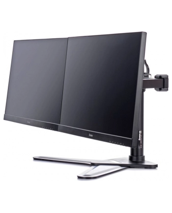 IIYAMA DS1002D-B1 Dual-Monitor table bracket with foot for Displays 10-30Zoll VESA 75x75 mm oder 100x100 mm weight 10kg (P) nr 1