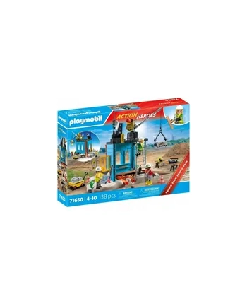 Playmobil Action Heroes 71650 Plac Budowy