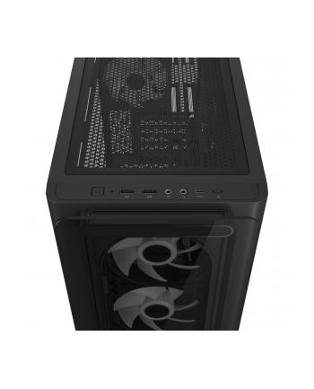 Obudowa Asus A23 PLUS TG ARGB BLACK mATX z oknem bez zasilacza