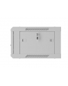 Szafa instalacyjna Lanberg rack wisząca 19'' 4U 600x450 drzwi perforowane szara (flat pack) - nr 5