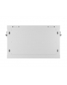 Szafa instalacyjna Lanberg rack wisząca 19'' 6U 600x450 drzwi perforowane szara (flat pack) - nr 16