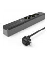 Hama 3 gniazda SCHUKO, 1,4M, 2 USB-C, 1 USB-A, Power Delivery, 100W Listwa zasilająca | HAMA | 3 gniazda | SCHUKO | 1,4m | Power Delivery | czarna | 100W - nr 9