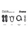 IIYAMA XUB2492QSU-B1 24inch ETE IPS-panel 2560x1440 100Hz QHD 300cd/m2 0.5ms MPRT FreeSync HDMI DP 15cm Height Adj. Stand (P) - nr 6
