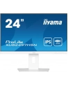 IIYAMA XUB2497HSN-W2 24inch IPS FHD 300cd/m2 1ms HDMI DP DP OUT 3xUSB 3.2 USB C 7.5W LAN Speakers 15cm Height Adj. Stand White (P) - nr 32