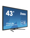IIYAMA X4373UHSU-B1 43inch UW VA 3840x2160 UHD 400cd/m2 3ms HDR400 2xHDMI DP USB-HUB PBP PIP Remote control Speakers (P) - nr 10