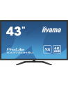 IIYAMA X4373UHSU-B1 43inch UW VA 3840x2160 UHD 400cd/m2 3ms HDR400 2xHDMI DP USB-HUB PBP PIP Remote control Speakers (P) - nr 6