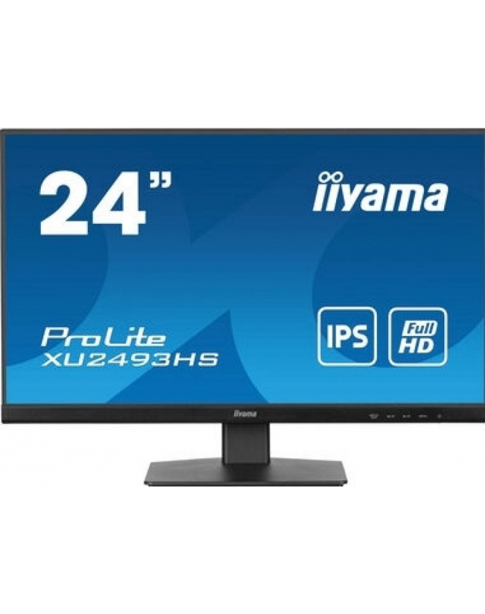 IIYAMA XU2493HS-B6 24inch ETE IPS-panel FHD 100Hz 250cd/m2 HDMI DP Speakers (P) główny