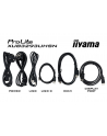 IIYAMA XUB3293UHSN-B5 32inch ETE IPS 3840x2160 UHD 1000:1 350cd/m2 4ms HDMI DP USB-C Dock LAN 65W PD Speakers 15cm Height Adj. (P) - nr 10