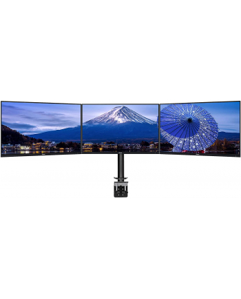 IIYAMA DS1003C-B1 Flexible Desk Mount for Triple Monitor Mount with Clamp or grommet Screen size 10-27inch (P) nr 2