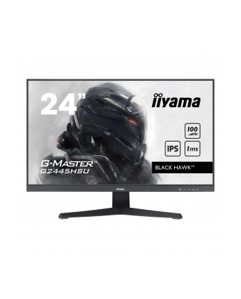 IIYAMA G2445HSU-B2 G-Master Black Hawk 24inch IPS FHD 100Hz FreeSync 300cd/m2 1ms HDMI DP 2xUSB Speakers Black Tuner (P)