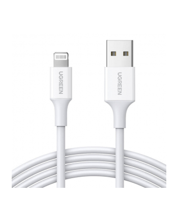 Ugreen Lightning do USB 2.4A US155, 0.5m biały