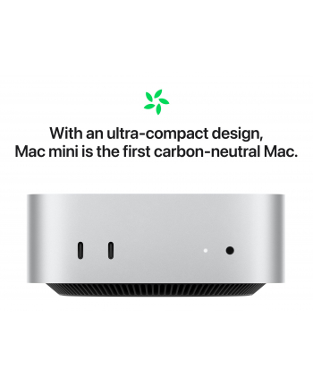 APPLE Mac mini M4 chip with 10-core CPU and 10-core GPU 16GB 256GB SSD