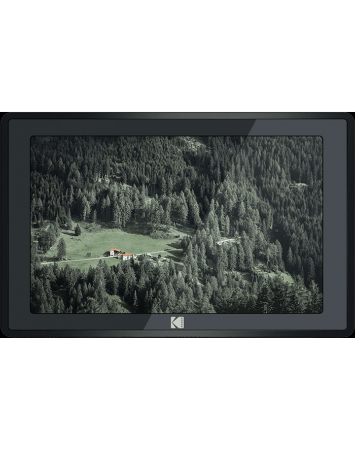 Kodak LED HD 10'' WiFi 16GB RCF-106H Czarny 16:10 | 1280x800| Odt. filmów i muzyki | Czytnik kart | Port USB | Funkcja kalendarza i zegara | Wi-fi | RAM 1GB | Flash 16GB | główny