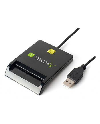 TECHLY Czytnik kart elektronicznych Smart Card USB-A