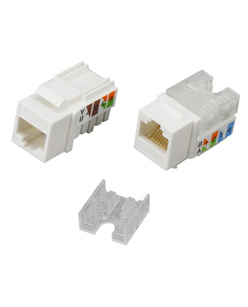 TECHLY Zestaw 24 modułów Keystone Cat6 UTP z narzędziem zaciskowym nr 2