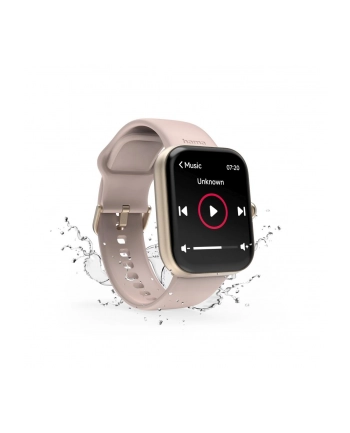 Hama Fit Watch 5000 różowe złoto