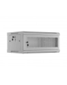 Szafa instalacyjna Lanberg rack wisząca 19'' 4U 600x450 drzwi perforowane szara (flat pack) - nr 16