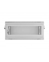 Szafa instalacyjna Lanberg rack wisząca 19'' 4U 600x450 drzwi perforowane szara (flat pack) - nr 2
