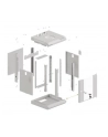 Szafa instacyjna Rack Lanberg Wisząca 10'' 4U 300x300 Drzwi Przeszkolone (flat pack) Szara - nr 13