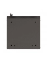 Szafa instalacyjna Rack Lanberg Wisząca 10'' 6U 300x300 Drzwi przeszklone (flat pack) Czarna - nr 3