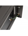 Szafa instalacyjna Rack Lanberg Wisząca 10'' 6U 300x300 Drzwi przeszklone (flat pack) Czarna - nr 7