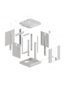 Szafa instalacyjna Rack Lanberg Wisząca 10'' 9U 300x300 Drzwi Przeszklone (flat pack) Szara - nr 10
