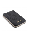Guess Bundle Pack MagSafe 4G Metal Gold Logo - Zestaw etui + Power Bank 5000mAh MagSafe iPhone 13 Pro Max (czarny) - nr 5