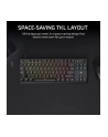 corsair Korsarz K70 RDZEŃ TKL | Mechaniczna klawiatura do gier bez klawiatury numerycznej | Przewodowe | BRAK DANYCH | | 0,973 g | MLX CZERWONY - nr 5