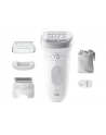 Depilator Braun | SE7-041 Depilator jedwabny 7 | Liczba poziomów mocy 2 | Na mokro i na sucho | Biały/Srebrny - nr 14