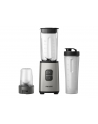 Mini blender Philips | Codzienna kolekcja HR2604/80 | Blat stołu | 350 W | Materiał słoika Plastik / Szkło | Pojemność słoika 0,6+0,6 L | Kruszenie lodu | Perłowy metal - nr 5