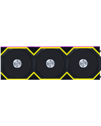 Lian Li UNI FAN SL Bezprzewodowy wentylator ARGB PWM, 3-pak z kontrolerem - Reverse Blade, 120 mm,