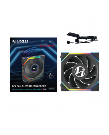 Lian Li UNI FAN SL Bezprzewodowy wentylator LCD, ARGB, WWM - odwczerwonyne ostrze, 120 mm, nr 2