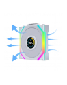 Lian Li UNI FAN SL Bezprzewodowy wentylator LCD, ARGB, PWM, 3-pak z kontrolerem - Reverse Blade, 120 mm, biały - nr 2