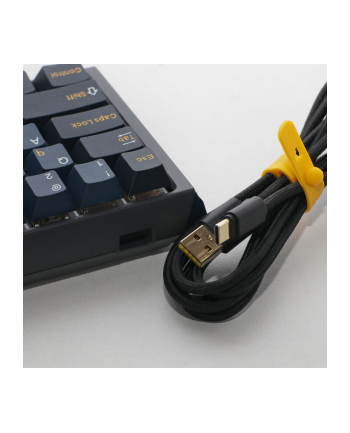 Klawiatura gamingowa Ducky One 3 Pro Mini Nazca Line, mechaniczna, 8,000 Hz, Hot Swap, RGB - Cherry MX2A Speed Silver, ANSI (US)