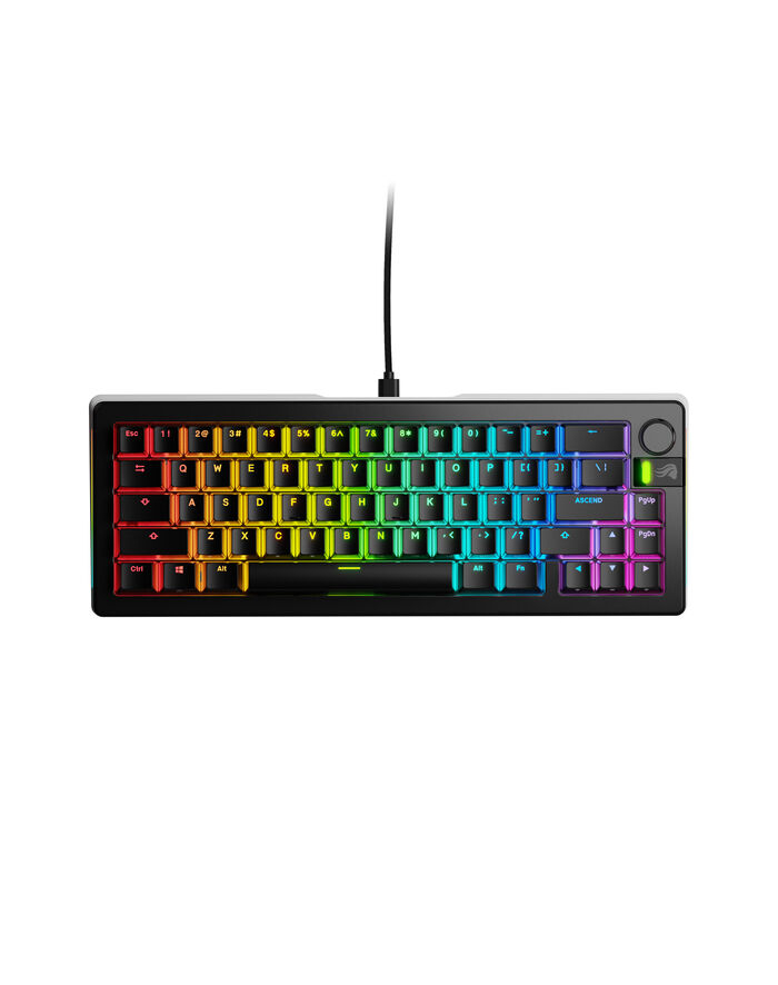 Glorious GMMK 3 Pro 65% Custom Klawiatura do gier - Fabryczna, ANSI (USA), przełączniki Fox, główny