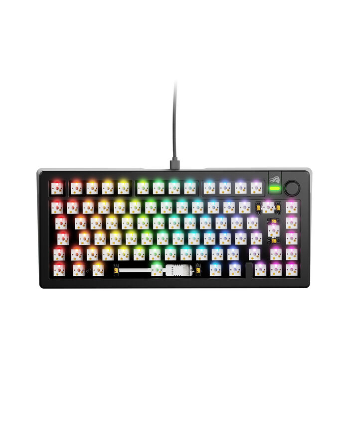 Glorious GMMK 3 75% Custom Klawiatura do gier - podstawowa, układ ISO, główny
