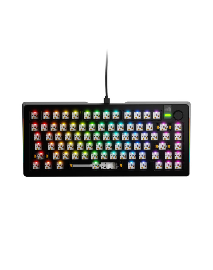 Glorious GMMK 3 Pro 75% Custom Klawiatura do gier - Barebone, układ ANSI, główny