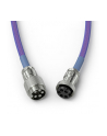 Glorious GMMK Coiled Cable Nebula, spiralny, USB-C/USB-A - fioletowy/srebrny - nr 3