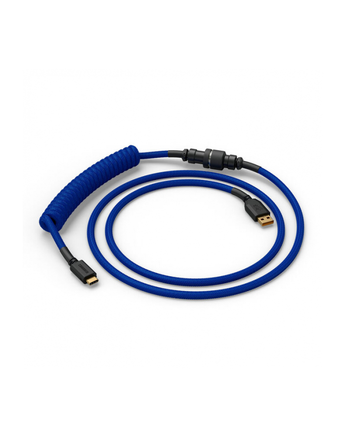 Glorious GMMK spiralny Kobaltowy niebieski, Spiralny, USB-C/USB-A - ciemnoniebieski/ główny