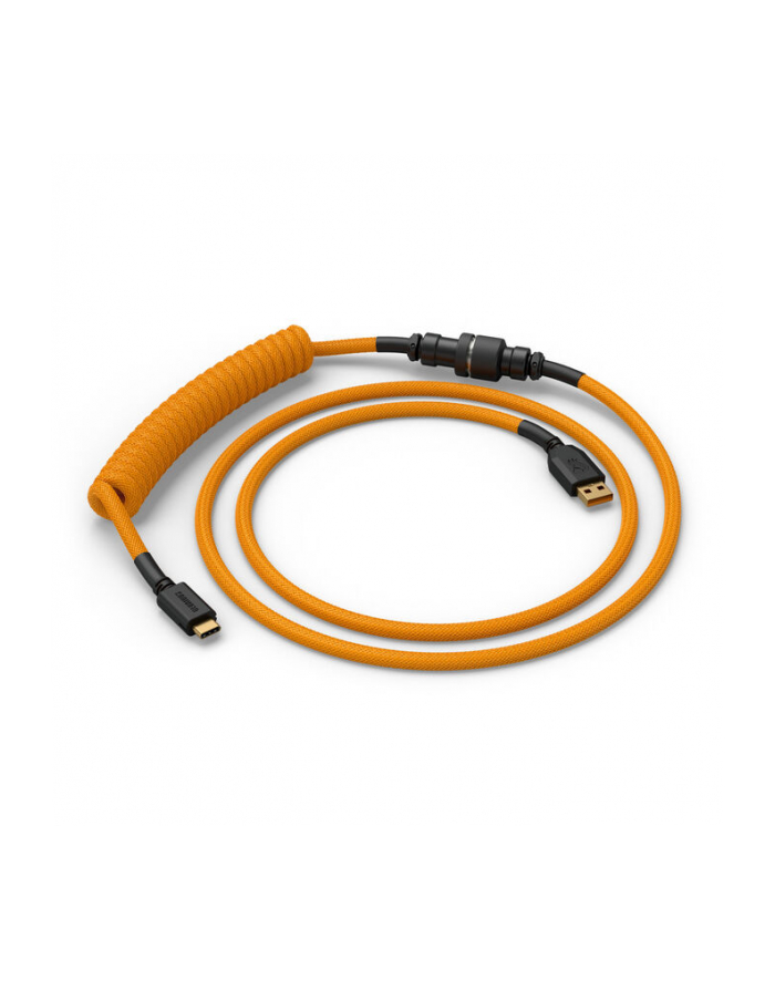 Glorious GMMK Coiled Cable Glorious Gold, Spiralny, USB-C/USB-A - złoty/ główny
