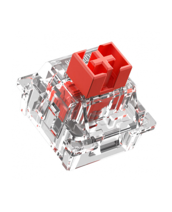 Glorious Fox HE Przełączniki standardowe, efekt Halla, liniowe, MX-Stem, 45g - nasmarowane, 36 sztuk nr 1