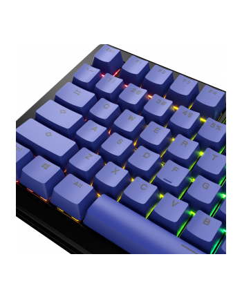 Glorious GPBT Basics, układ ANSI (USA), PBT, Dye-Sub - Mana Blue nr 1