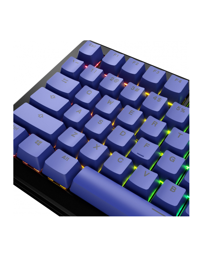 Glorious GPBT Basics, układ ANSI (USA), PBT, Dye-Sub - Mana Blue główny