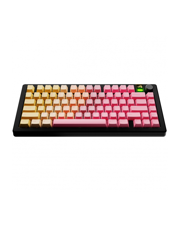 glorious Wspaniałe gradientowe GPBT, układ ANSI (USA), PBT, Dye-Sub - grejpfrut główny