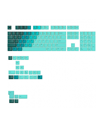 Glorious GPBT Gradient Keycaps, Układ ANSI (USA), PBT, Dye-Sub - Las deszczowyGlorious Gradientowe GPBT - Las deszczowy - USA - Sprzedaż detaliczna nr 2