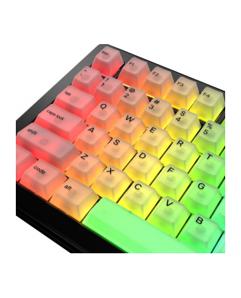 Glorious Polychroma V2 Nasadki, układ ANSI (USA), poliwęglan, druk UV - przezroczysty nr 2